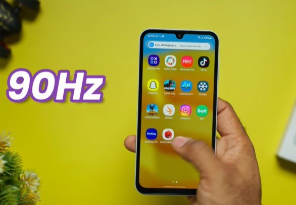Samsung Galaxy A15 90Hz AMOLED Display