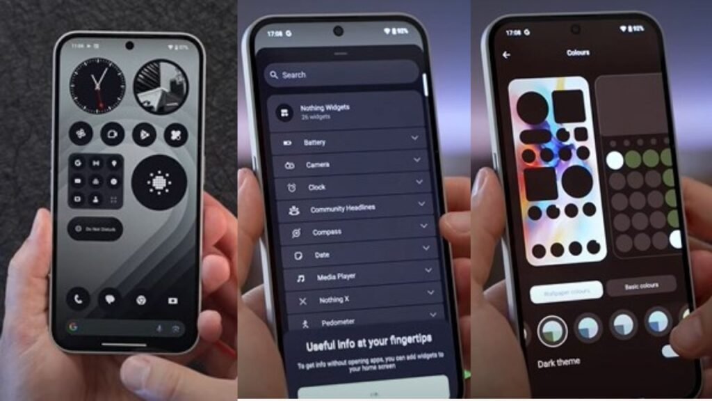 Nothing 2a Plus Software and NothingOS features
