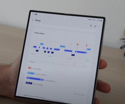 Sleep Tracking status overview of Galaxy Rings