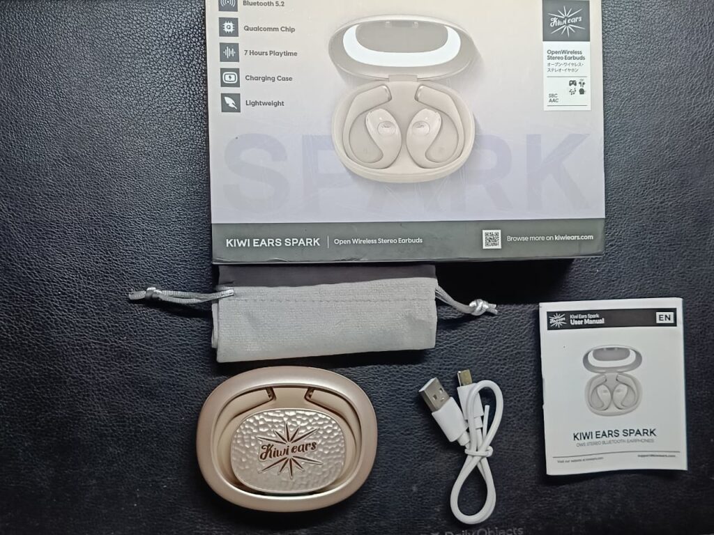 Kiwi Ears Spark Sport OWS Stereo Bluetooth Earphone unboxing