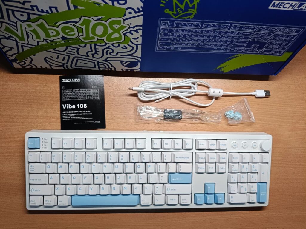 MechLands Vibe 108 Mechanical Keyboard Review - Unboxing