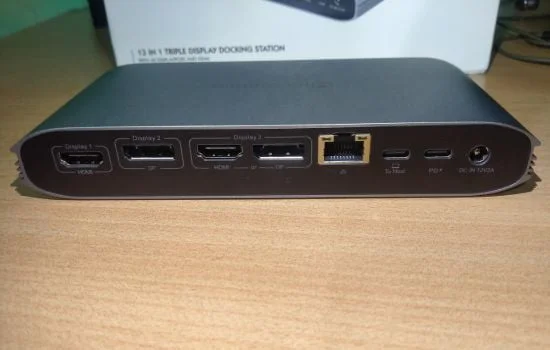 Minisopuru 13 in 1 USB-C Back Side Ports