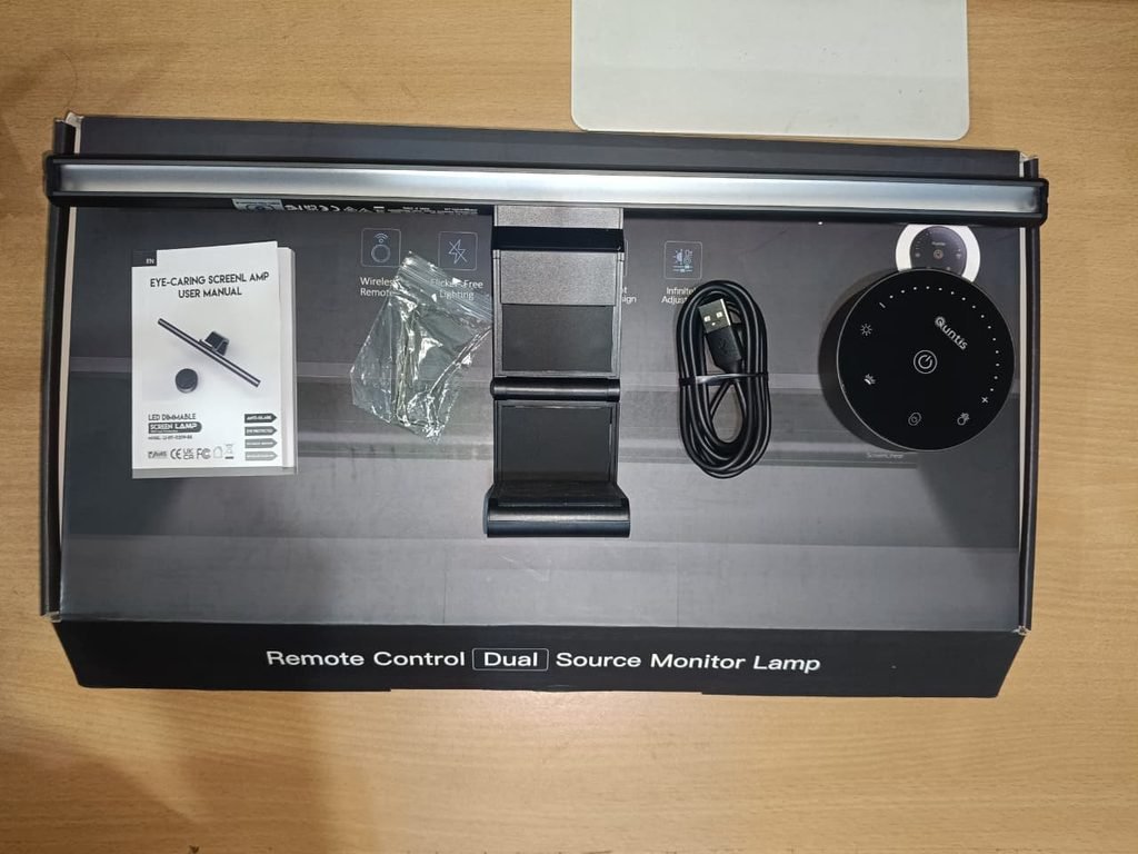 Quntis Monitor LightBar Focus Unboxing